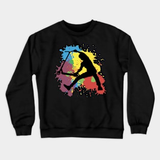 Colorfull finger Crewneck Sweatshirt